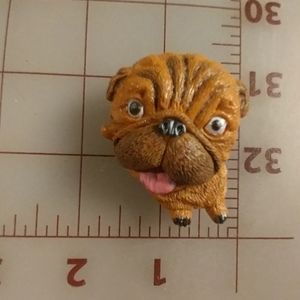 Pug refrigerator magnet